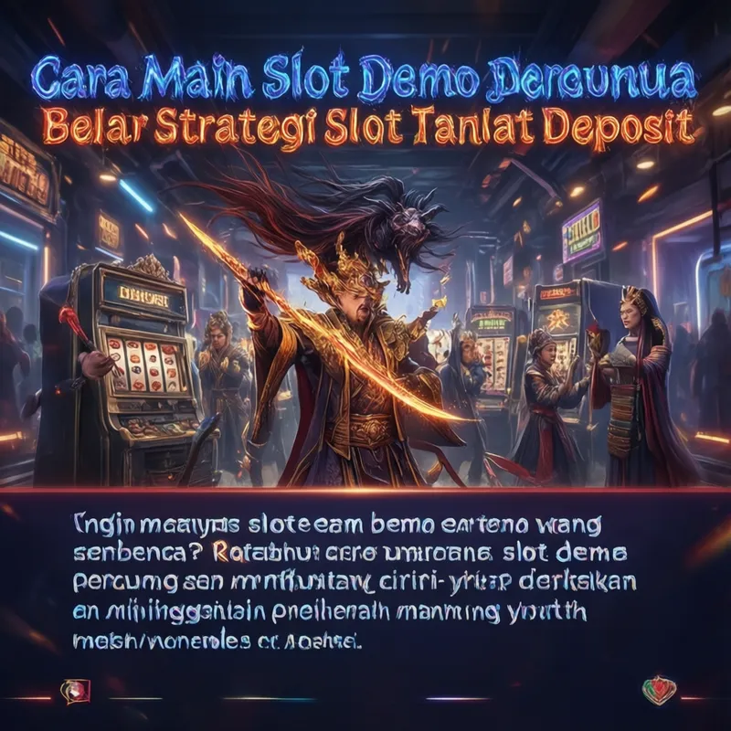 Panduan lengkap cara main slot demo percuma untuk strategi menang